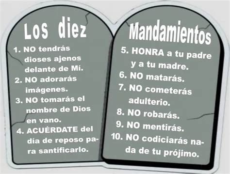 Los 10 mandamientos